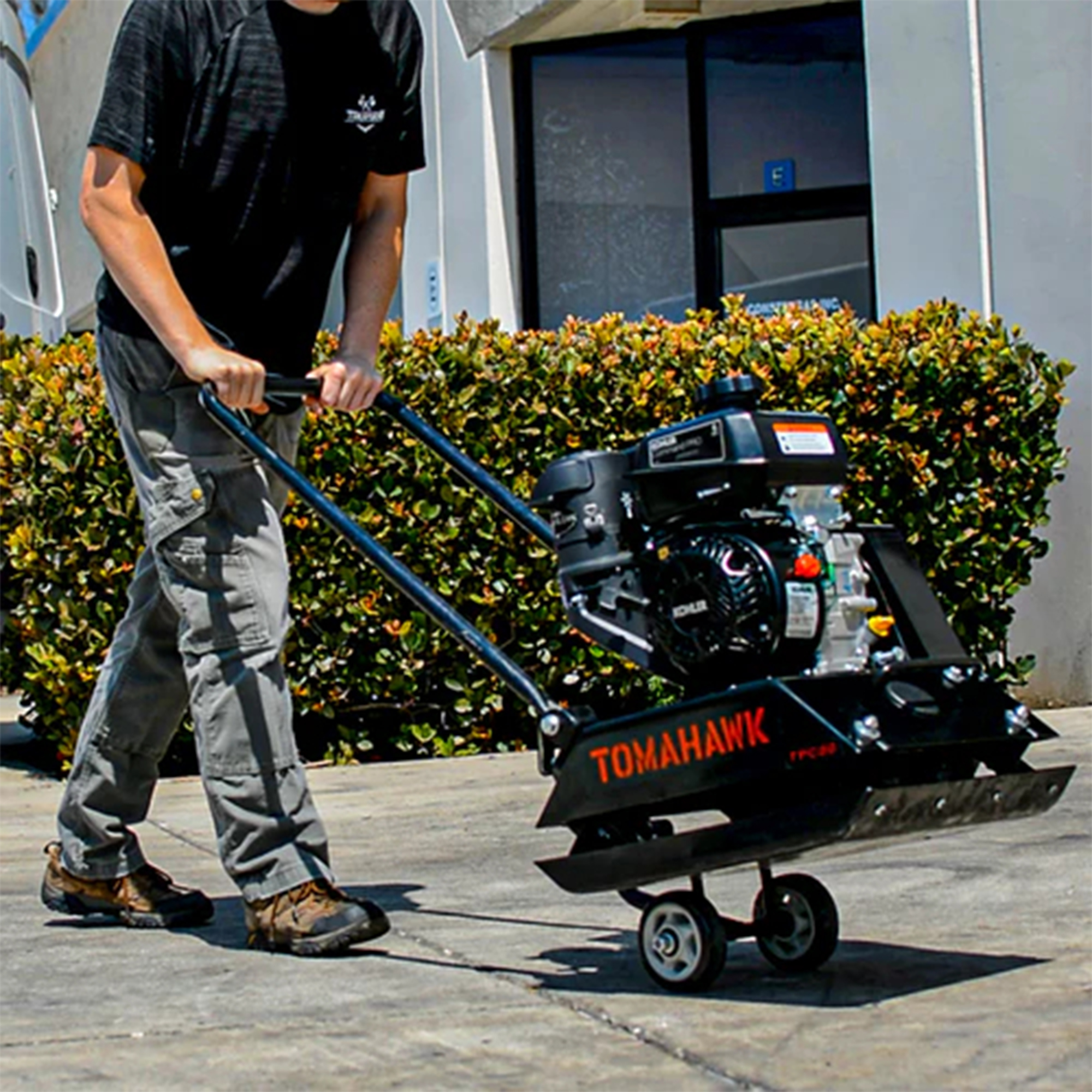 ペーター　ジャスミン　ミッチェル　ロボ　ジャック　ビンタ Tomahawk - 5.5 HP Honda Vibratory Plate Compactor Tamper with